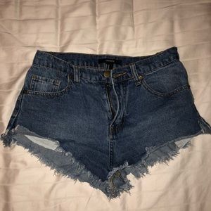 Forever 21 high waisted short shorts